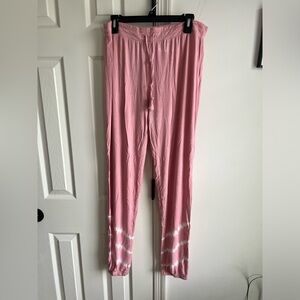 Pj salvage pink lounge pants L